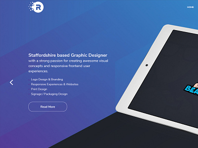 Richard Carpenter: Creative Design design designer freelance gfx web web design website