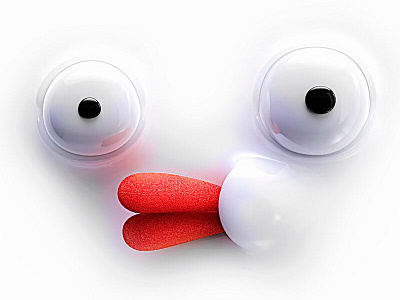 By The Face 3d antiheroe b3d blender cgi character cycles face fun lips red zbrush