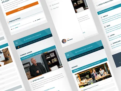 FCMT Mobile App app mobile mockup web