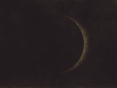 Eclipse awakening eclipse grain gritty illustration light sun