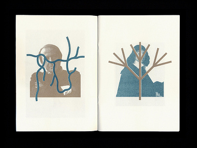 Dämmerung - [Deleuze/Descartes] deleuze descartes fanzine philosophy print design riso risografia risograph zine