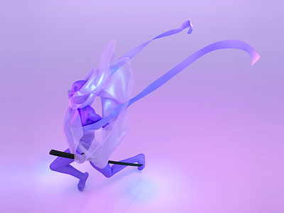 Katana 3d 3dart abstract art cinema4d coronarender digitalart font lettering maxon render typography