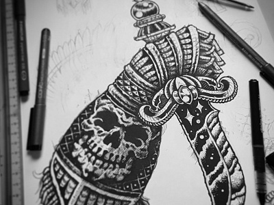 Cosmic Dagger armour dagger knight medieval sword