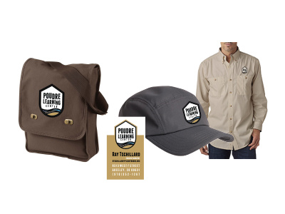 PLC Gear Mock-Up badges earth environment logo nature