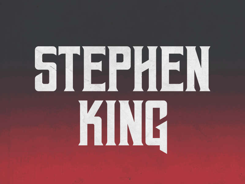 Font (WIP) Specimen 1980s font horror lettering logotype retro specimen typeface vintage wip