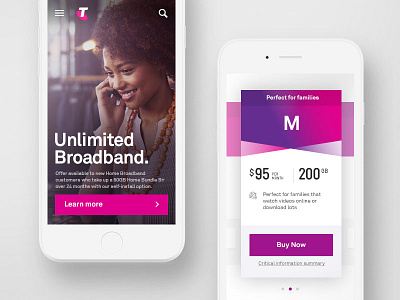 Telstra clean mobile simple telstra ui ux