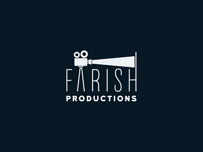 Farish Productions branding identity logo logo design production