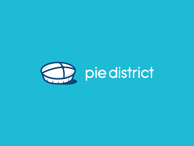 pie district app branding identity logo madna design