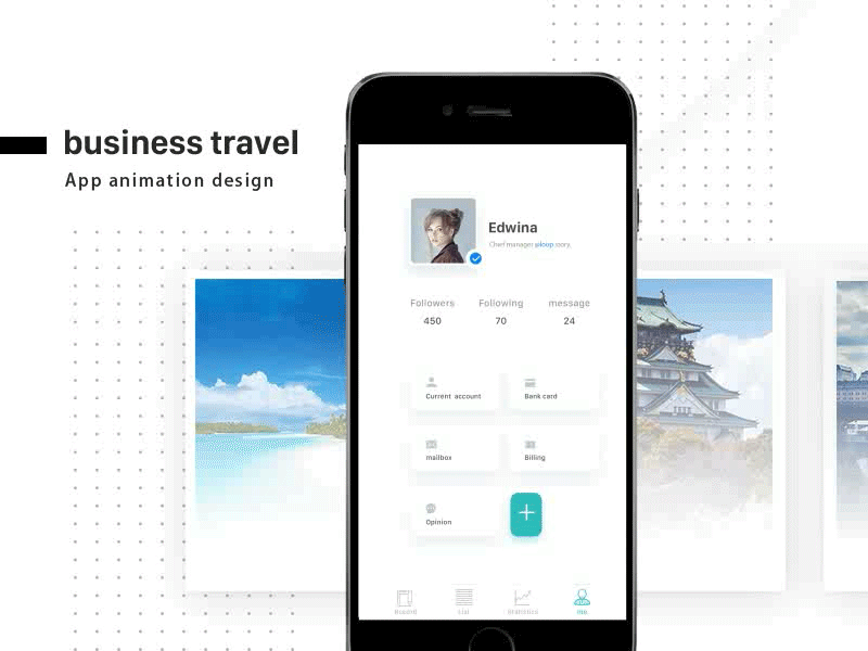 business travel animation animation