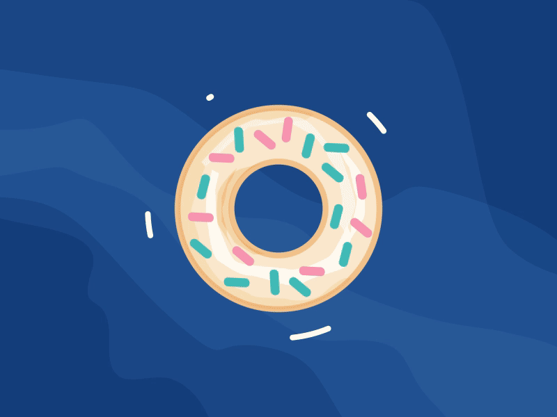 Donuts & cookies animation cookie cookies design donut donuts flat game loading