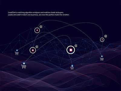 Leadcoin Data buyers and sellers cryptocoin data visualization