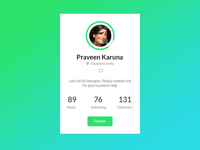 #Daily UI 006 - User Profile dashboard profile ui uiux user user profile ux