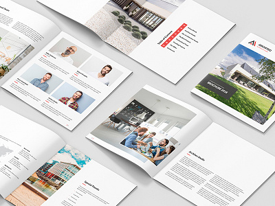 Architeo – Architecture and Interior Brochure Square adobe indesign architecture brochure business company creative studio designer interior design modern photographer portfolio print template
