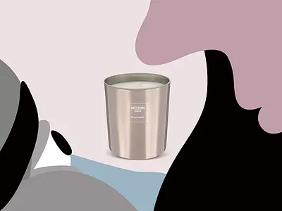 Candle art candle cocept design direction eye illustration nose poster sense store