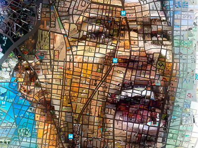 Giannis Antetokounmpo: Made in the streets of Athens arts cartography graphicdesign illustration map mapping mosaic nba photomosaic sportillustration streetart visualdesign