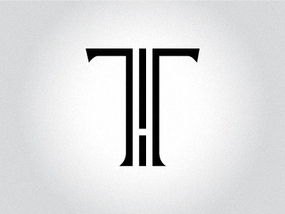 HT Monogram h ht logo logotype mark monogram symbol t