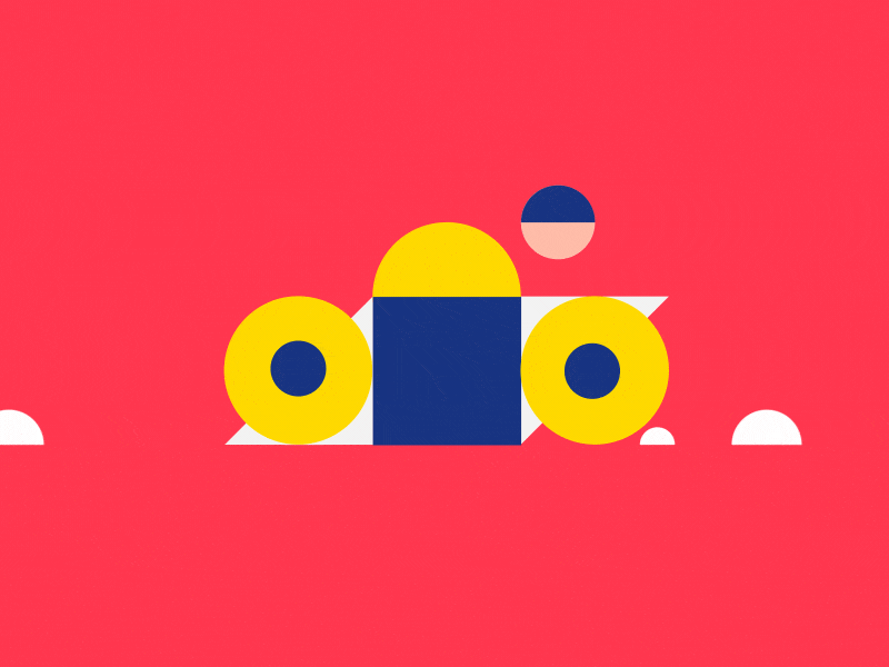 The Biker aftereffects bike flatdesign motion motrbrike