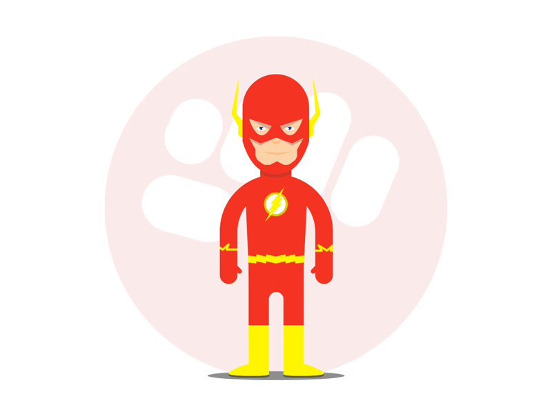 Flash animation charadesign comics illustration theflash