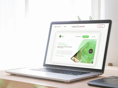 zeAC Case Study clean design design green portfolio web design website