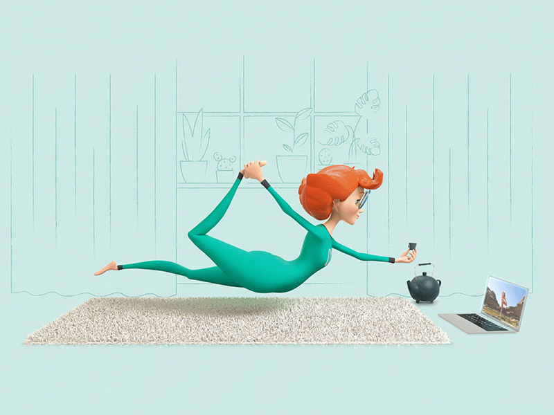 Megogo Brand Character 3d brand hero branding identity branding project character logo style guide