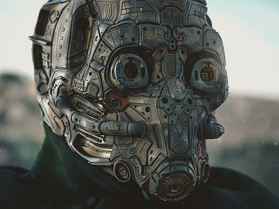 Cyber Mecha 3d cinema 4d mecha modeling robot