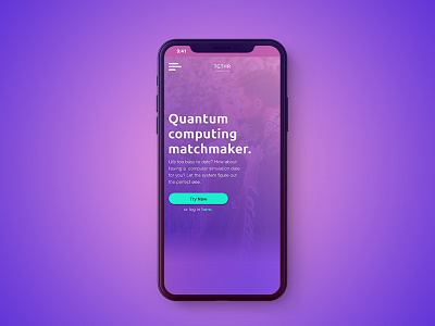 Quantum Computing Matchmaker black mirror dating dating app future tech landing page movie tech quantum computing the system uiux video full screen