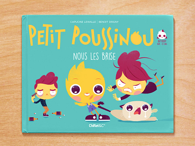 Petit poussinou book book illustrations creepy cute illustrations