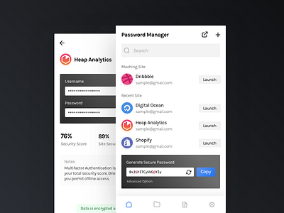 Password Manager - Chrome Plugin chrome lastpass password plugin security ui ux