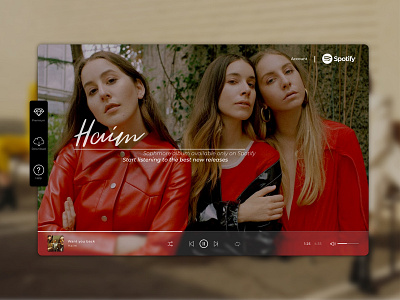 DailyUI 003 - Landing Page 003 daily ui design graphic design music spotify ui ui design web