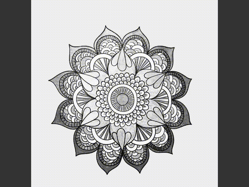 Mandala Loader animated gif loader mandala