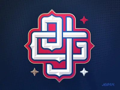 OJ Grfx — Branding baseball branding identity lettering logo monogram nba nfl sports team type typography