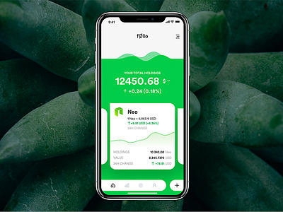 f0lio - Cryptocurrency Portfolio app cryptocurrency mobile portfolio