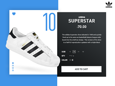 Checkout concept adidas checkout clean superstar