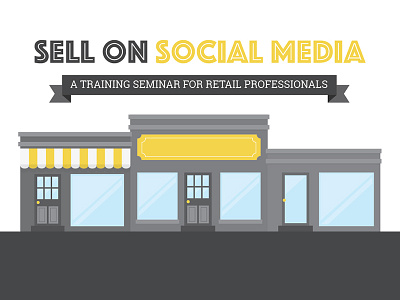 Sell on Social Media illustration social media vector vector art vector illustration
