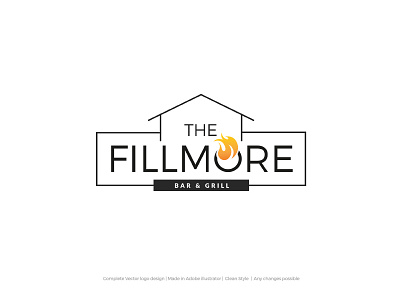 The Fillmore Logo bar grill logo