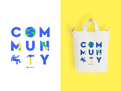 Community Tote community illustration mapbox tote