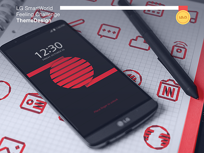 LG SmartWorld Feeling Challenge - Excellence Award uiux 그래픽 디자인 인터랙션