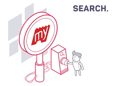 BookMyShow Empty State illustration 1 app empty illustration isometric state