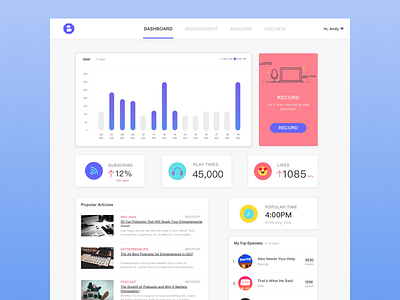 Dashboard clean dashboard minimal simple ui ui design user interface ux web web ui website