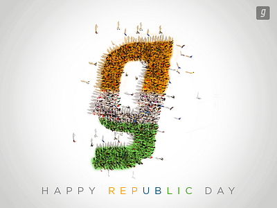Republic Day banner concept gaana ideation republic day