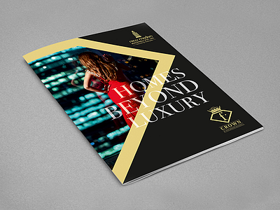 Fashion Homes booklet brochure design fashion homes
