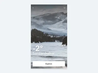 Places App material minimal mobile app ui ux