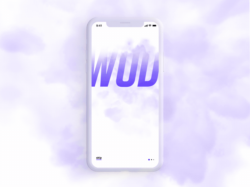 WODuNeed app crossfit mobile sport ui wod