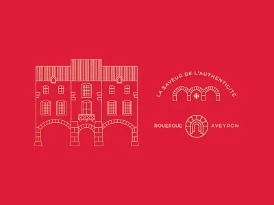 Bastides Salaisons brand france label logo mark sausage stamp