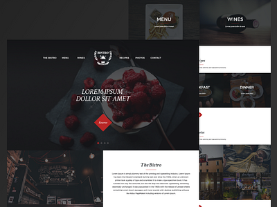 UI Bistro - Concept bistro design food ui