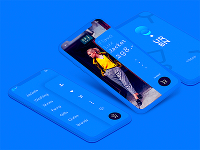 URBN app blue iphonex login outfit product view products shop trend urban