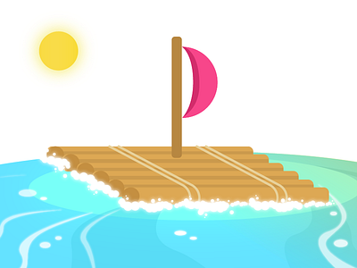 Set sail into the dribbble ocean debute draft dribbble invitation invite join shot