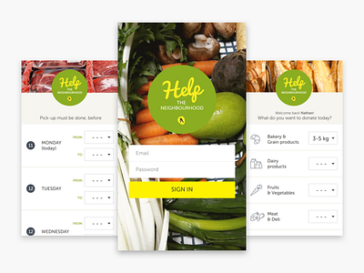 Help The Neighbourhood Copy 0.5x community food hackathon help mobile web yellow pages yp