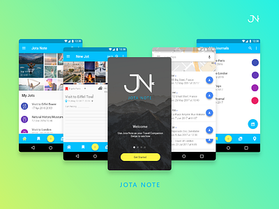 Jota Note traveluiapp