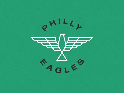 SUPER BOWL BOUND badge eagle eagles illustration nfc nfl philadelphia philly sports super bowl vector